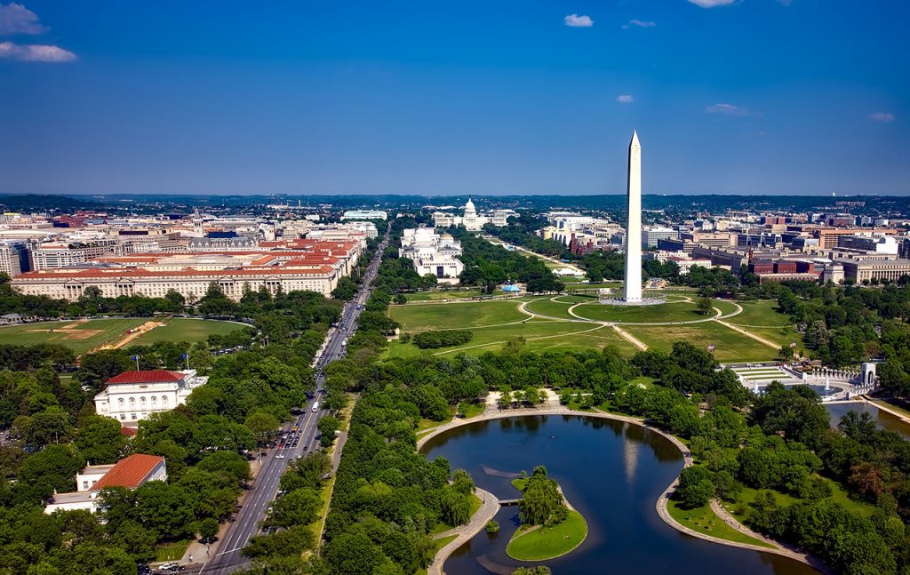 The Capital of the USA, Washington, D.C.
