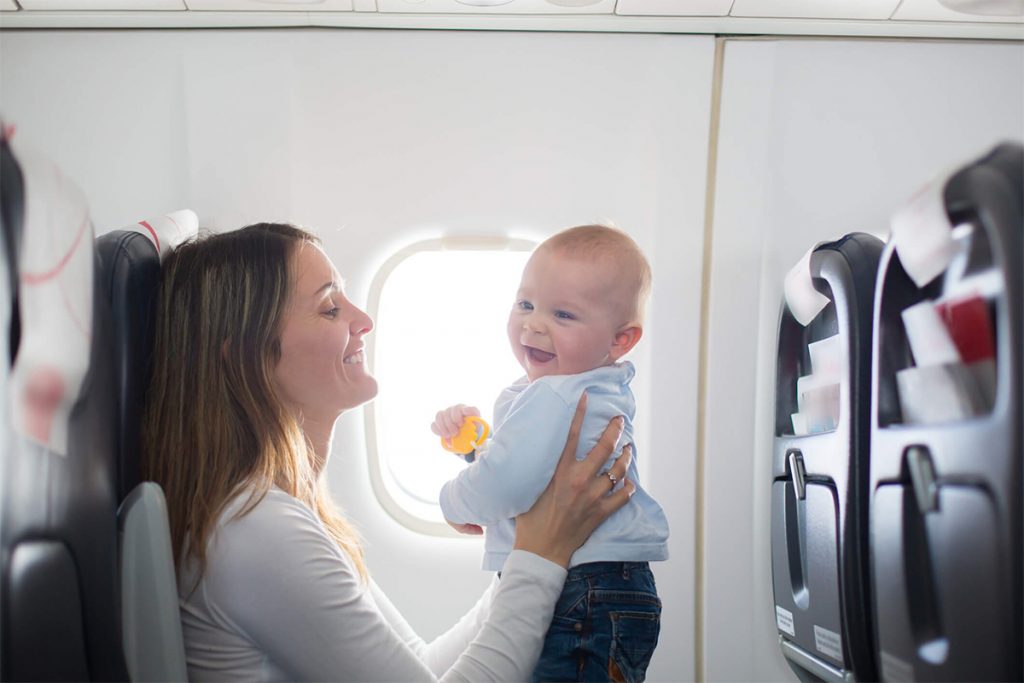 How to Travel with Babies. Tips for taking your child on their first flight