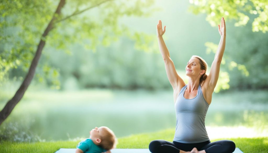 Postpartum Exercise for Skin Tightening